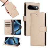 EIDERWOOD Google Pixel 11 / 11 Pro Flip Case - Card Holder & Wrist Strap - Beige