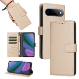 EIDERWOOD Google Pixel 11 Pro XL Flip Case - Card Holder & Wrist Strap - Beige
