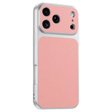 iPhone 17 Pro Max EIDERWOOD Hybrid Back Case with Faux Leather - Pink