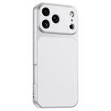 iPhone 17 Pro EIDERWOOD Hybrid Back Case with Faux Leather - White