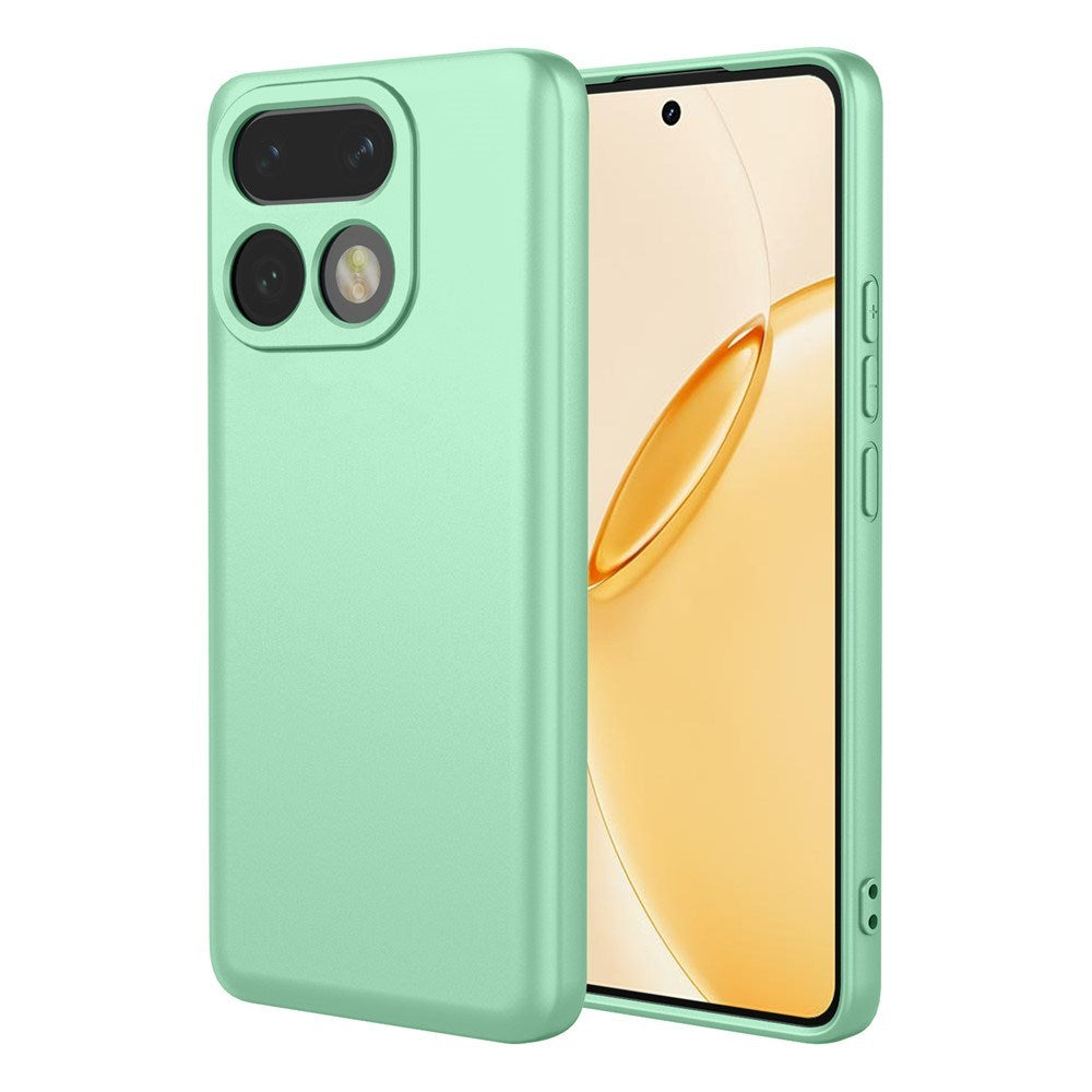 Realme 16 Pro+ EIDERWOOD Lined Flexible Plastic Case - Light Green