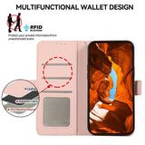 EIDERWOOD Google Pixel 11 / 11 Pro Flip Case with RFID Blocker & Card Holder - Pink