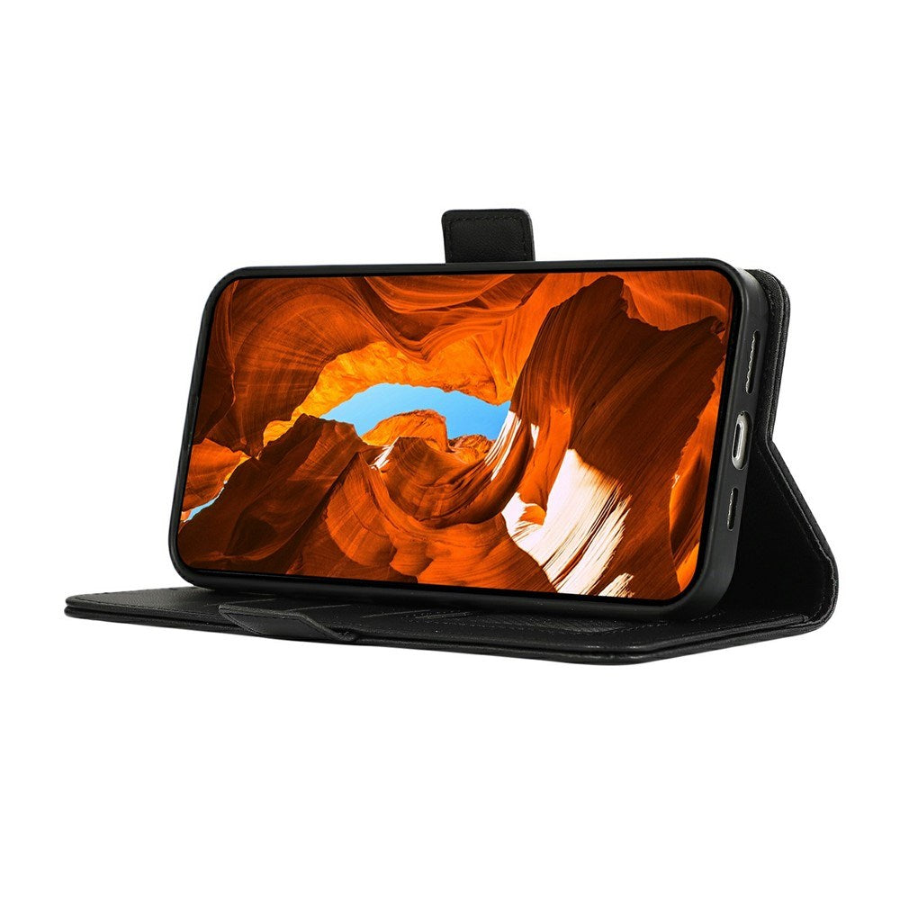 EIDERWOOD Google Pixel 11 / 11 Pro Flip Case with RFID Blocker & Card Holder - Black