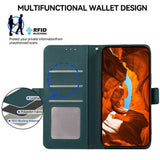 EIDERWOOD Google Pixel 11 / 11 Pro Flip Case with RFID Blocker & Card Holder - Dark Green