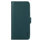 EIDERWOOD Google Pixel 11 / 11 Pro Flip Case with RFID Blocker & Card Holder - Dark Green