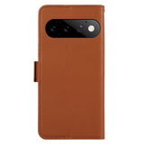 EIDERWOOD Google Pixel 11 / 11 Pro Flip Case with RFID Blocker & Card Holder - Brown