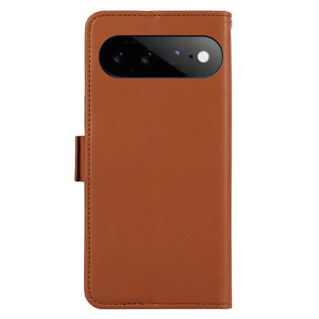 EIDERWOOD Google Pixel 11 Pro XL Flip Case with RFID Blocker & Card Holder - Brown