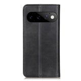 EIDERWOOD Google Pixel 11 / 11 Pro Faux Leather Flip Case - Card Holder & Stand Function - Black