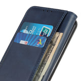 EIDERWOOD Google Pixel 11 / 11 Pro Faux Leather Flip Case - Card Holder & Stand Function - Blue