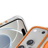 iPhone 17 Pro EIDERWOOD Hybrid Case with Stand Function - MagSafe Compatible - Transparent / Green