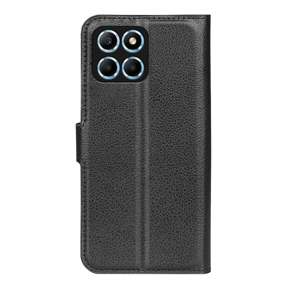 EIDERWOOD Honor X8 (5G) Faux Leather Flip Case with Cardholder & Stand Function - Black