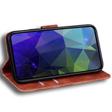 Honor 600 Lite EIDERWOOD Faux Leather Flip Case - Brown