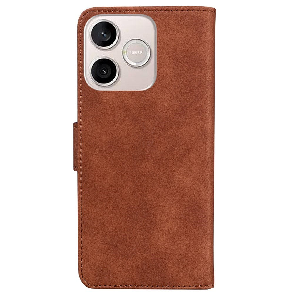 Honor 600 Lite EIDERWOOD Faux Leather Flip Case - Brown