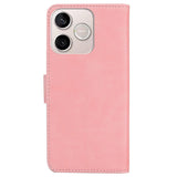 Honor 600 Lite EIDERWOOD Faux Leather Flip Case - Pink