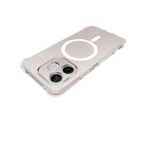 Honor 600 Lite EIDERWOOD Flexible Plastic Case with Shock-Absorbing Corners - MagSafe Compatible - Transparent
