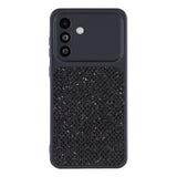 Samsung Galaxy A17 (5G) EIDERWOOD Flexible Plastic Case with Glitter - Black