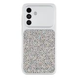 Samsung Galaxy A17 (5G) EIDERWOOD Flexible Plastic Case with Glitter - Silver