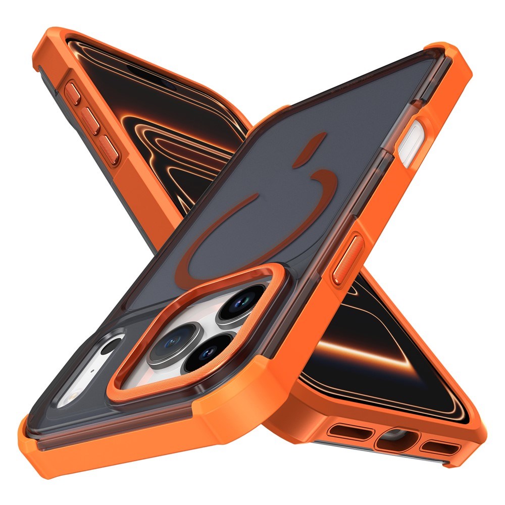 iPhone 17 Pro EIDERWOOD Matte Hybrid Plastic Case - MagSafe Compatible - Orange