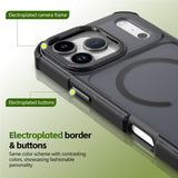 iPhone 17 Pro EIDERWOOD Matte Hybrid Plastic Case - MagSafe Compatible - Black