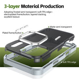 iPhone 17 Pro EIDERWOOD Matte Hybrid Plastic Case - MagSafe Compatible - Grey
