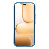Honor 600 Lite EIDERWOOD Lined Flexible Plastic Case - Blue