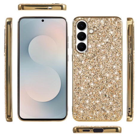 Samsung Galaxy A57 EIDERWOOD Plastic Glitter Case - Gold