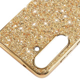 Samsung Galaxy A57 EIDERWOOD Plastic Glitter Case - Black