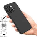 OnePlus Nord 6 EIDERWOOD Lined Silicone Case with Strap - Black
