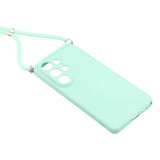 Samsung Galaxy S26 Ultra EIDERWOOD Lined Flexible Plastic Case w. Strap - Light Blue