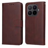 Xiaomi 17T EIDERWOOD Faux Leather Flip Case with Strap - Brown