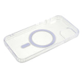 EIDERWOOD iPhone 13 Hybrid Plastic Case - MagSafe Compatible - Transparent / White