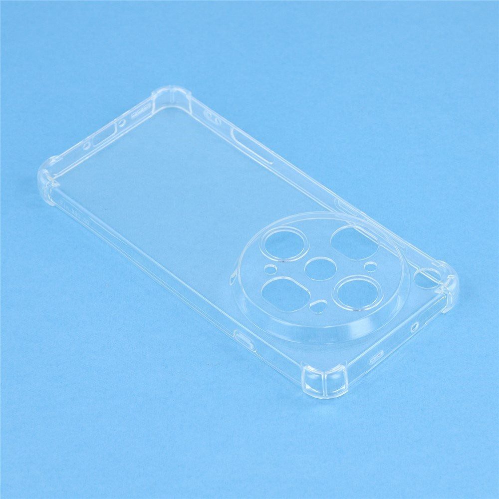 OPPO Find X9 Ultra EIDERWOOD Flexible Plastic Case with Shock-Absorbing Corners - Transparent