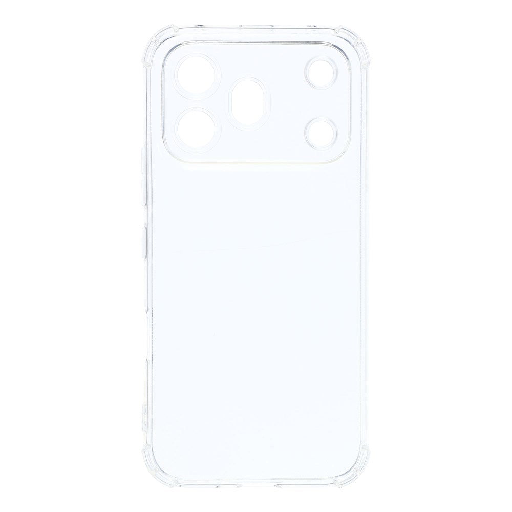 Honor 600 Pro EIDERWOOD Flexible Plastic Case with Shock-Absorbing Corners - Transparent