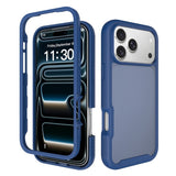 iPhone 18 Pro Max / 17 Pro Max EIDERWOOD Two-Piece Matte Hybrid Plastic Case - Blue