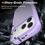 iPhone 18 Pro Max / 17 Pro Max EIDERWOOD Two-Piece Matte Hybrid Plastic Case - Purple