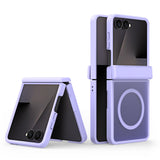 Samsung Galaxy Z Flip8 DUX DUCIS Hybrid Case with Matte Back - MagSafe Compatible - Purple