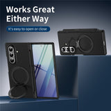 Samsung Galaxy Z Fold8 Ultra EIDERWOOD Case with Screen Protection & Stand Function - Black