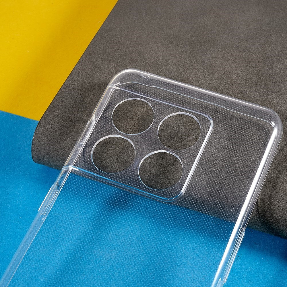 EIDERWOOD OnePlus 10 Pro Flexible Plastic Back Case - Transparent