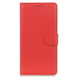 OPPO Find X9 Ultra EIDERWOOD Faux Leather Flip Case with Card Holder & Stand Function - Red