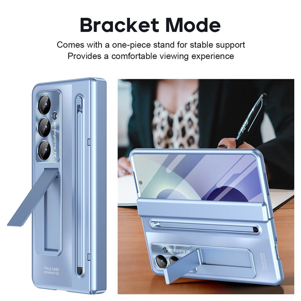 Samsung Galaxy Z Fold8 Ultra EIDERWOOD Case with Stylus Pen & Kickstand - Blue