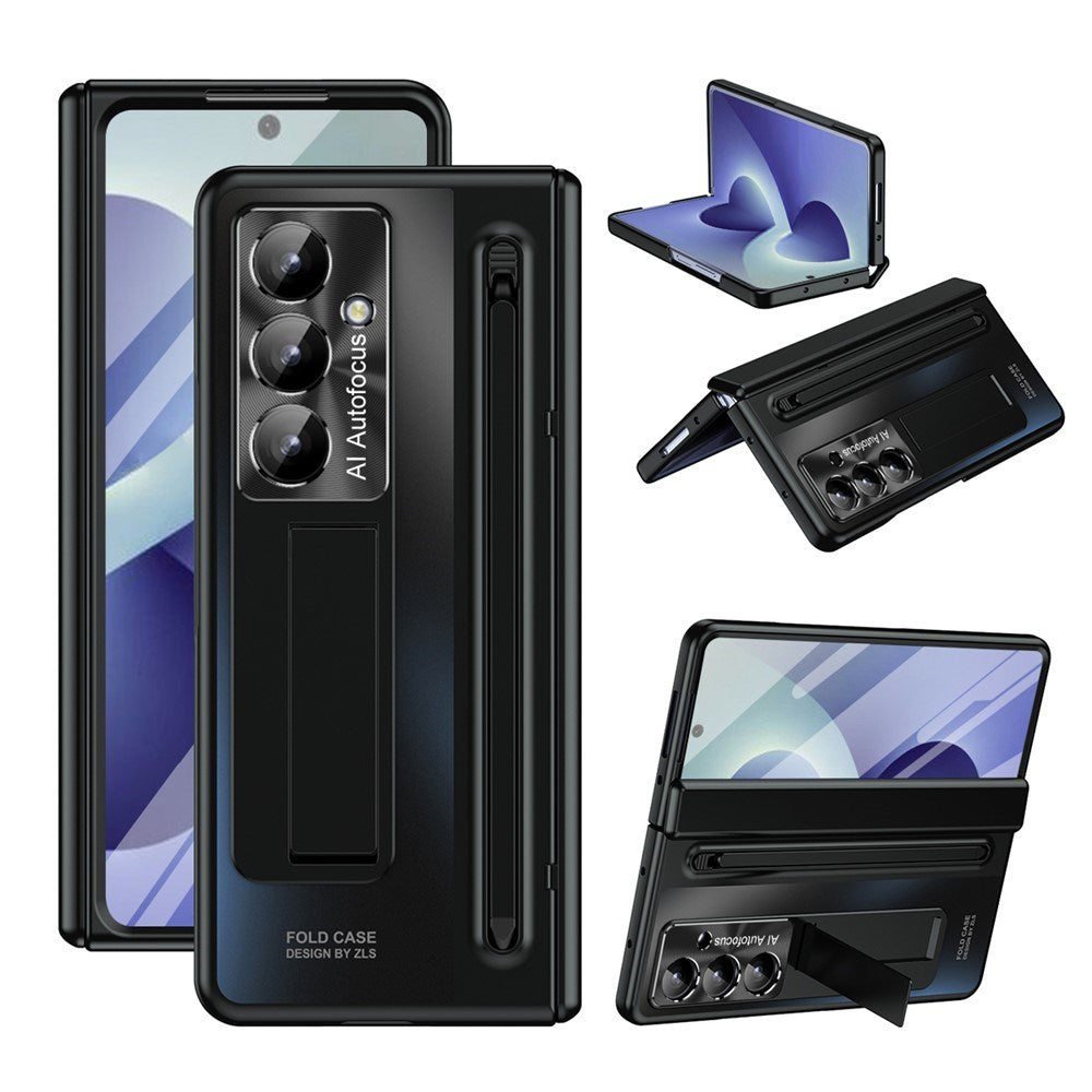 Samsung Galaxy Z Fold8 Ultra EIDERWOOD Case with Stylus Pen & Kickstand - Black