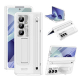 Samsung Galaxy Z Fold8 Ultra EIDERWOOD Case with Stylus Pen & Kickstand - White