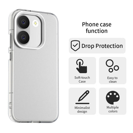 Xiaomi Poco X8 Pro EIDERWOOD Hybrid Case with Matte Back - Grey