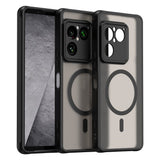 Sony Xperia 1 VIII EIDERWOOD Matte Hybrid Case - MagSafe Compatible - Transparent / Black