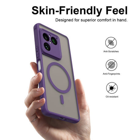 Sony Xperia 1 VIII EIDERWOOD Matte Hybrid Case - MagSafe Compatible - Transparent