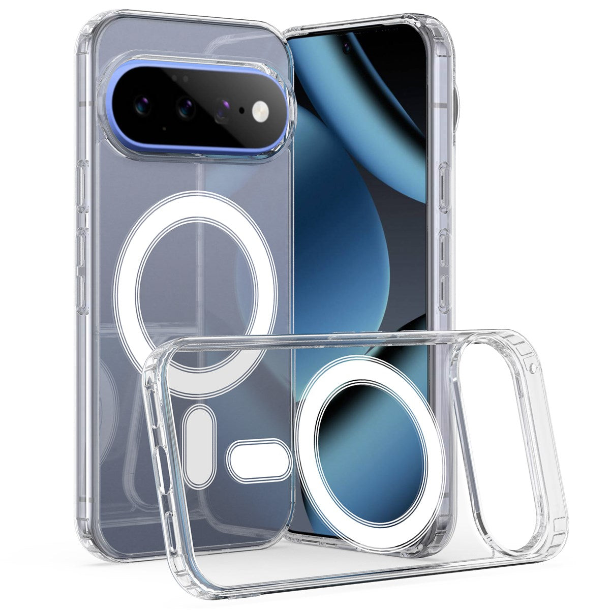 Google Pixel 11 EIDERWOOD Hybrid Case - MagSafe Compatible - Transparent