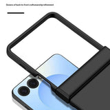 Samsung Galaxy Z Flip8 EIDERWOOD Hard Plastic Case with Hinge - Yellow