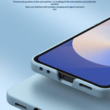 Samsung Galaxy Z Flip8 EIDERWOOD Hard Plastic Case with Hinge - Orange