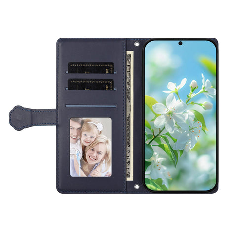 iPhone 18 Pro Max / 17 Pro Max Flipcase with 3D Cat Ears - Card Holder & Stand Function - Dark Blue