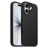 iPhone 17 AULUMU Faux Leather Case - MagSafe Compatible - Black